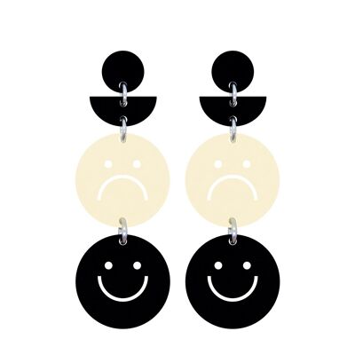 Boucles d'oreilles Yin Yang