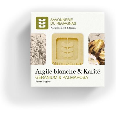 Savon argile blanche & karité