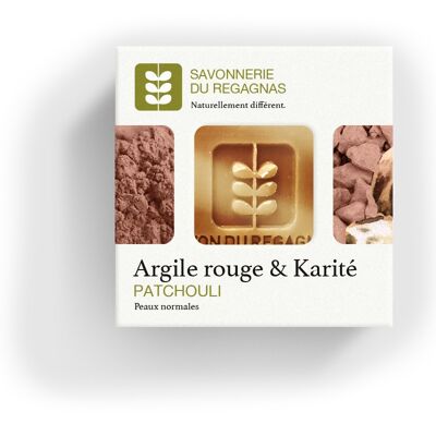 Savon argile rouge & karité