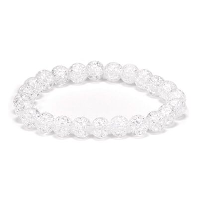 Cracked Rock Crystal Bracelet (Comfort and Protection)