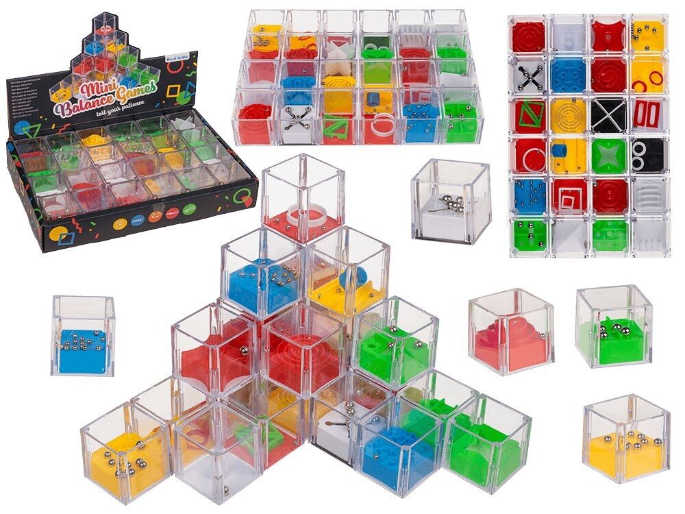 Mini balance games, 4 x 4 cm,