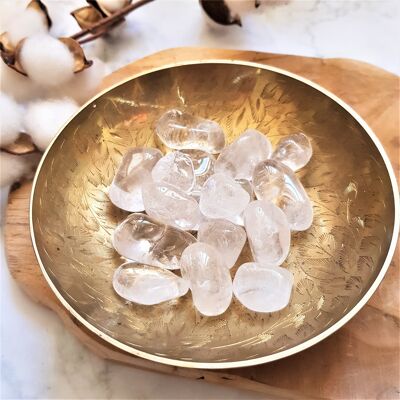 Cristal de roca laminado (comodidad y protección) - Pequeño (de 5 a 15 gramos)