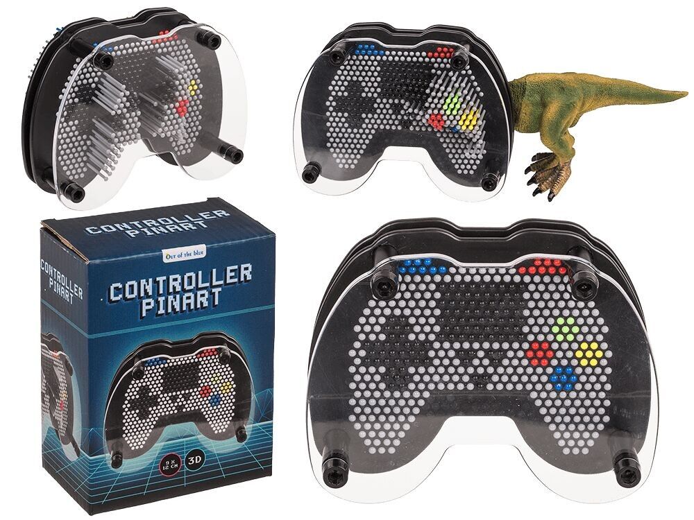 Pin art, controller, approx. 9.5 x 12.5 cm,