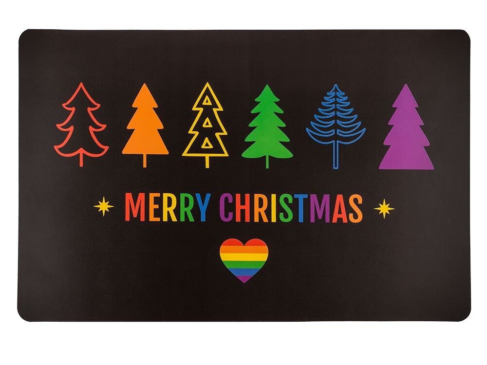 Placemat, Pride Christmas, approx. 43.5 x 28.5 cm,