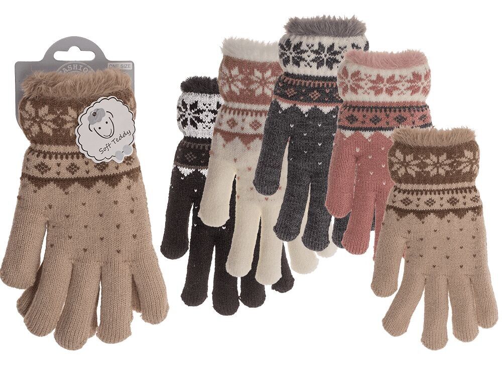 Cuddly gloves, Snowfall,