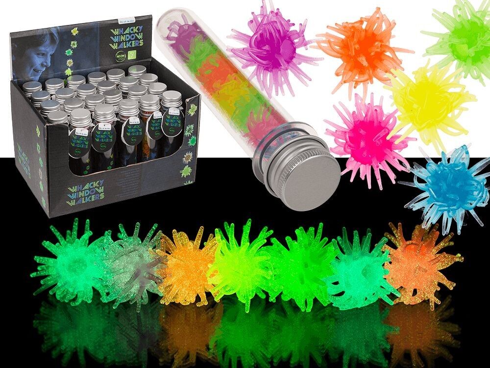 Crazy window runners, glow in the dark,