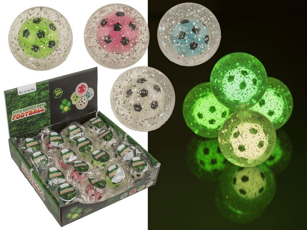 High spring ball, football, glow in the dark,