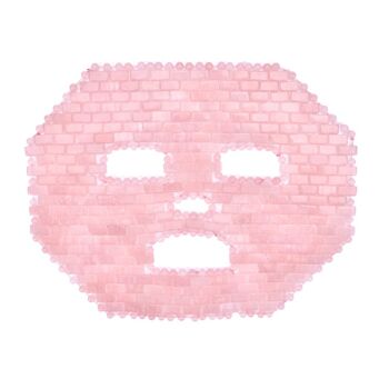 Masque Visage en perles Eco Luxe anti-âge réutilisable (Quartz Rose) 1