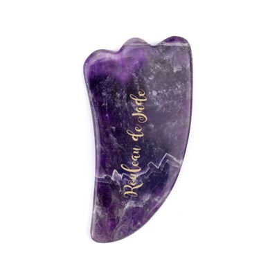 Gua Sha Lifting soothing feather (Amethyst)