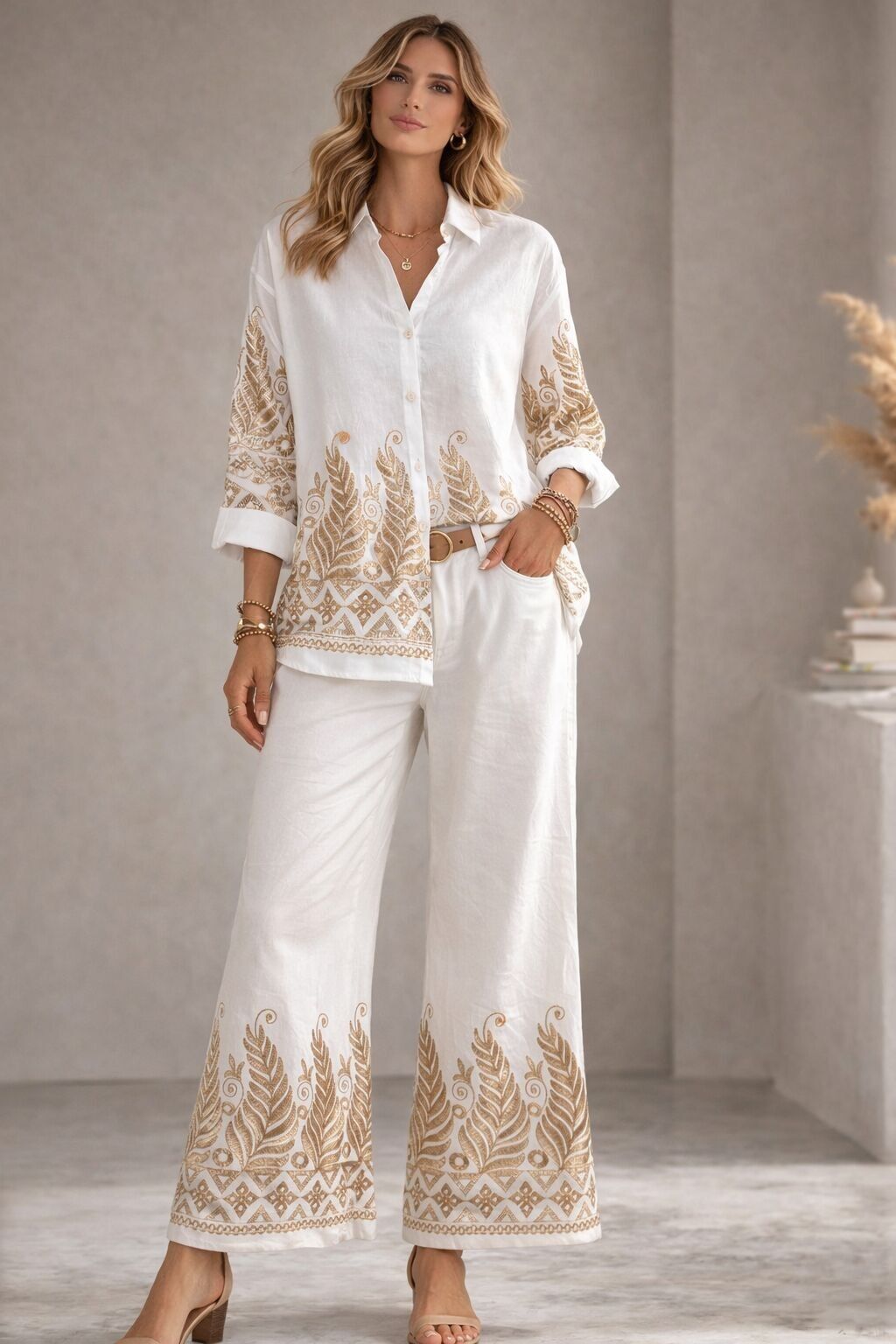 Pomelo Embroidered Elegance Set 011 037