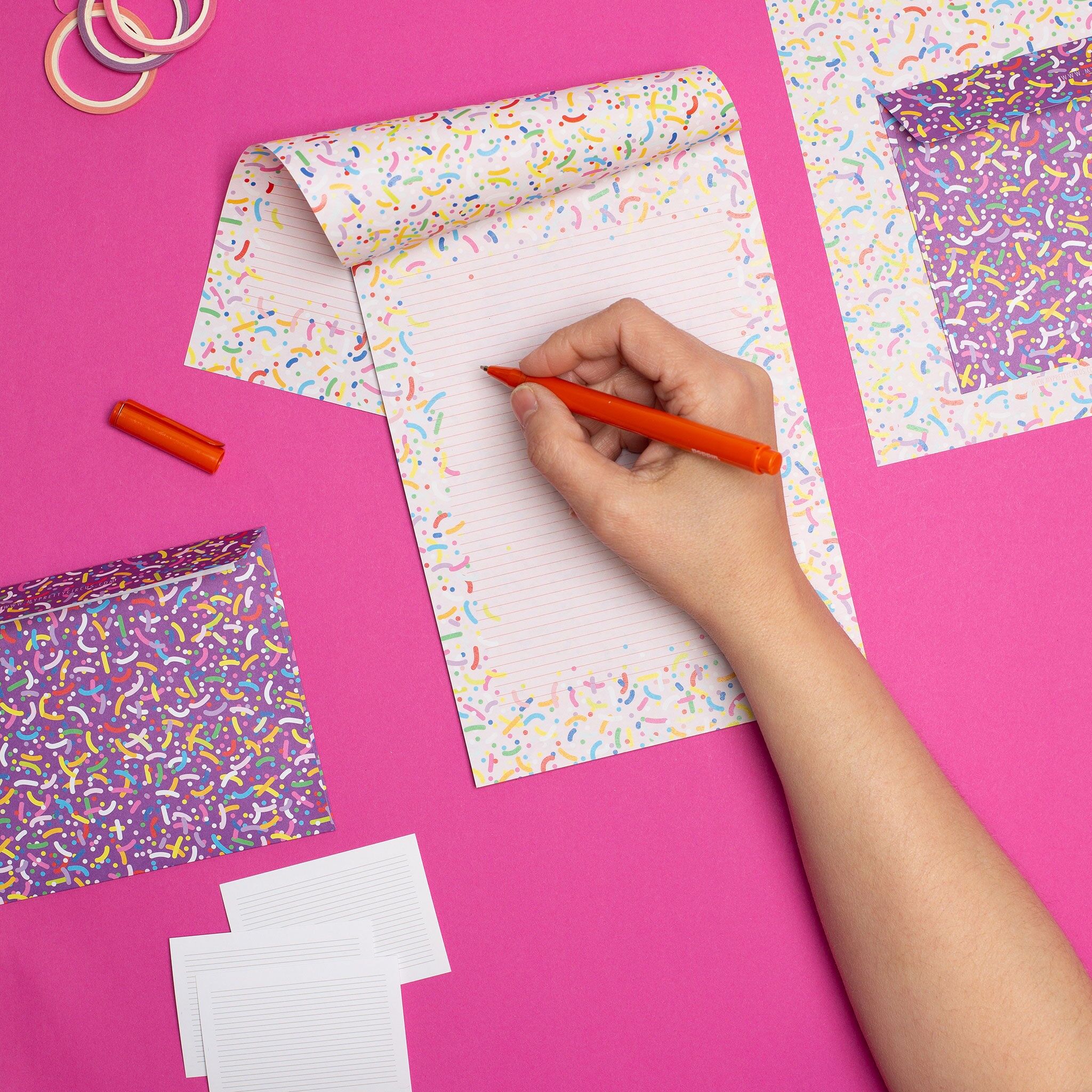 Stationery set "Sprinkles" - DIN A5