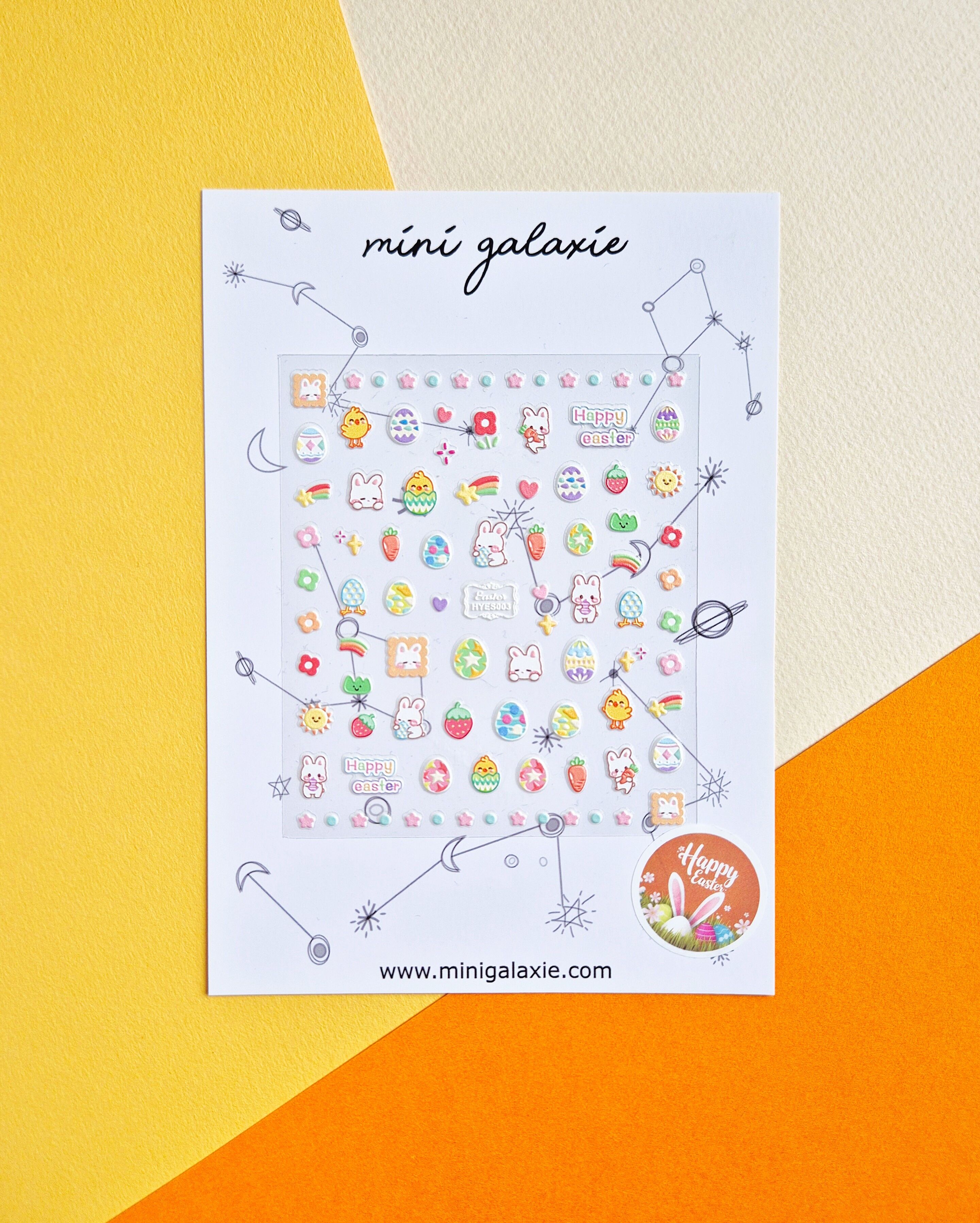 Children's nail stickers - Easter theme 🐰🐥