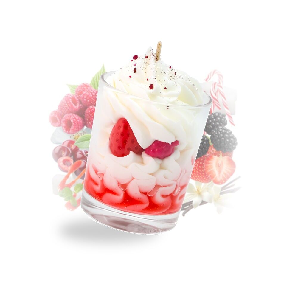 Petite bougie chantilly panna cotta