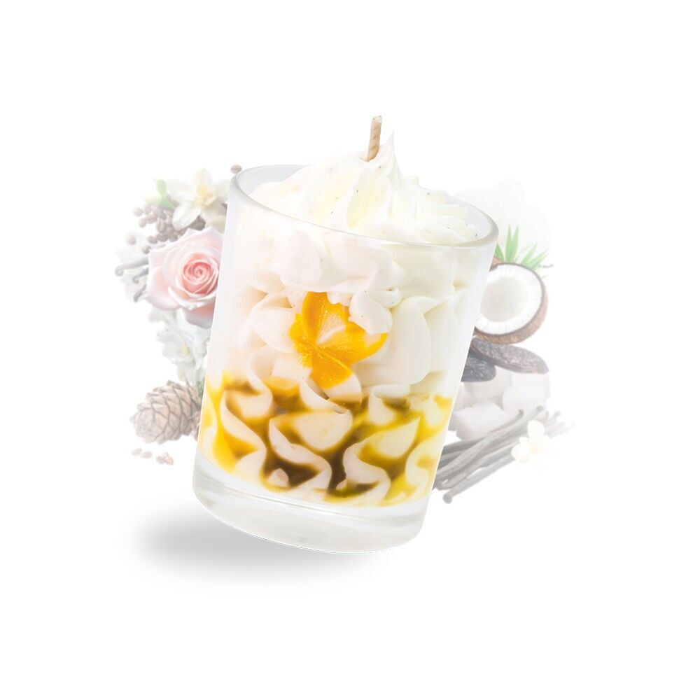 Petite bougie chantilly délice vanillé