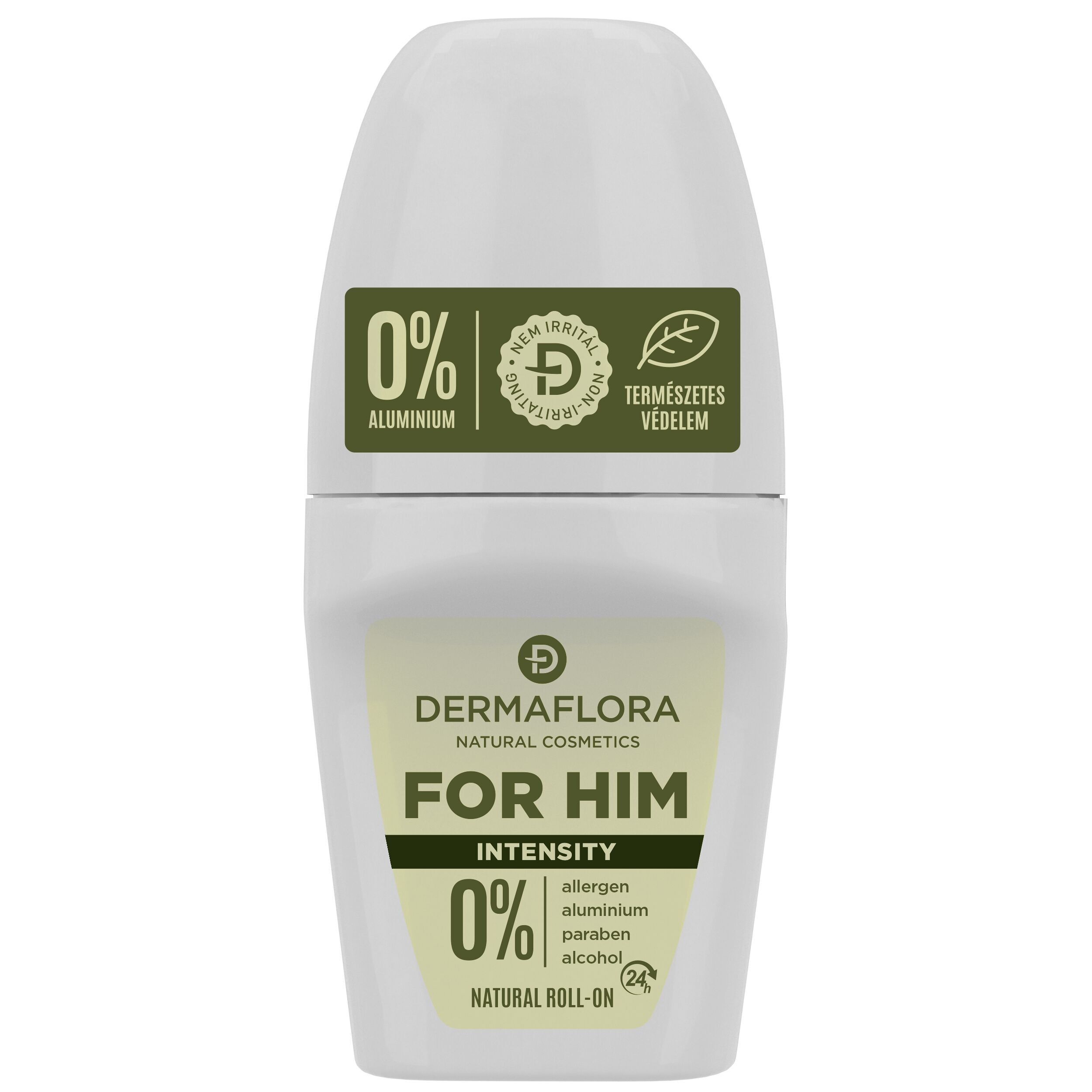 Dermaflora For Him Intensity Roll-On Deodorant 50ml – Aluminiumfreier, frischer Schutz