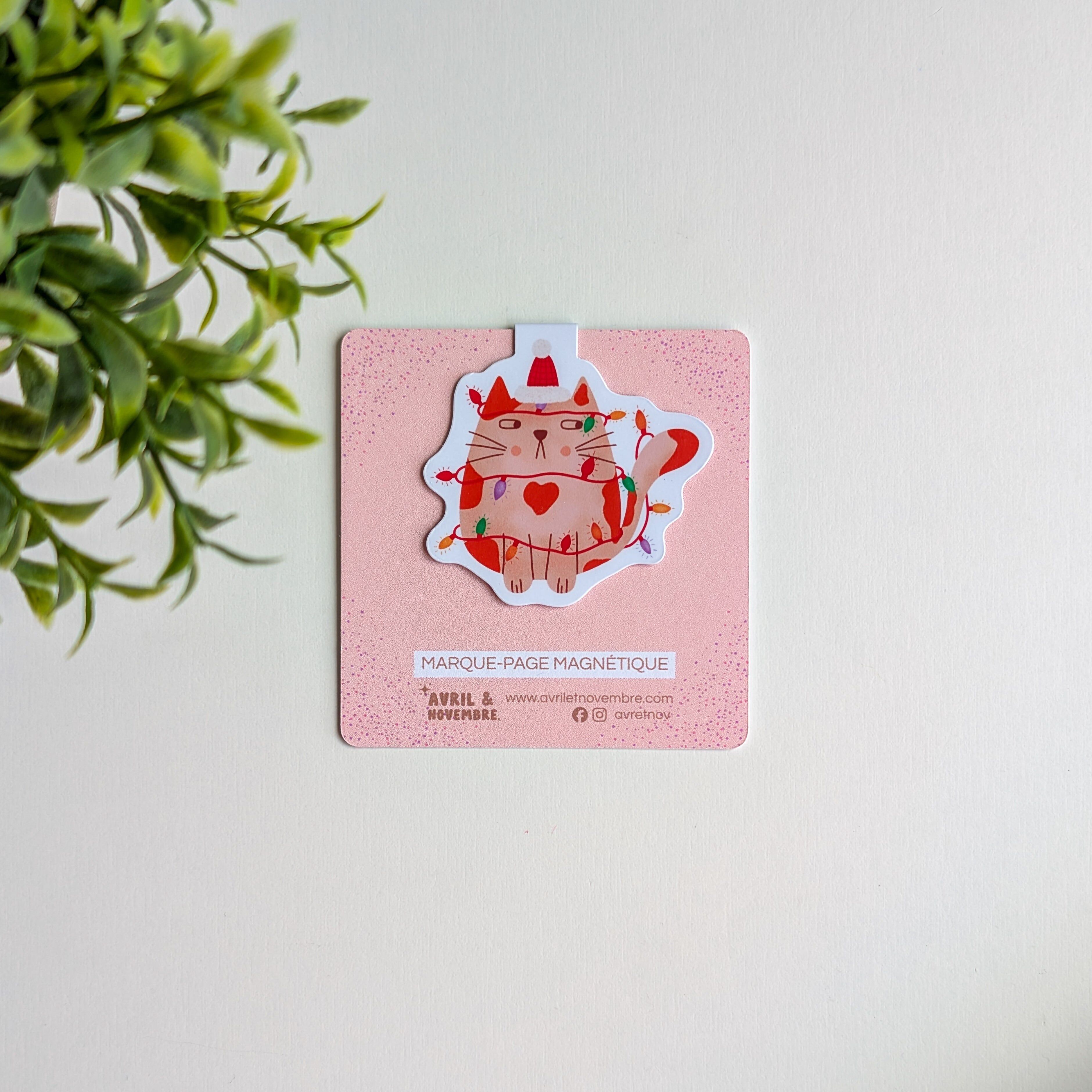 Magnetic Bookmark – Cat-pin