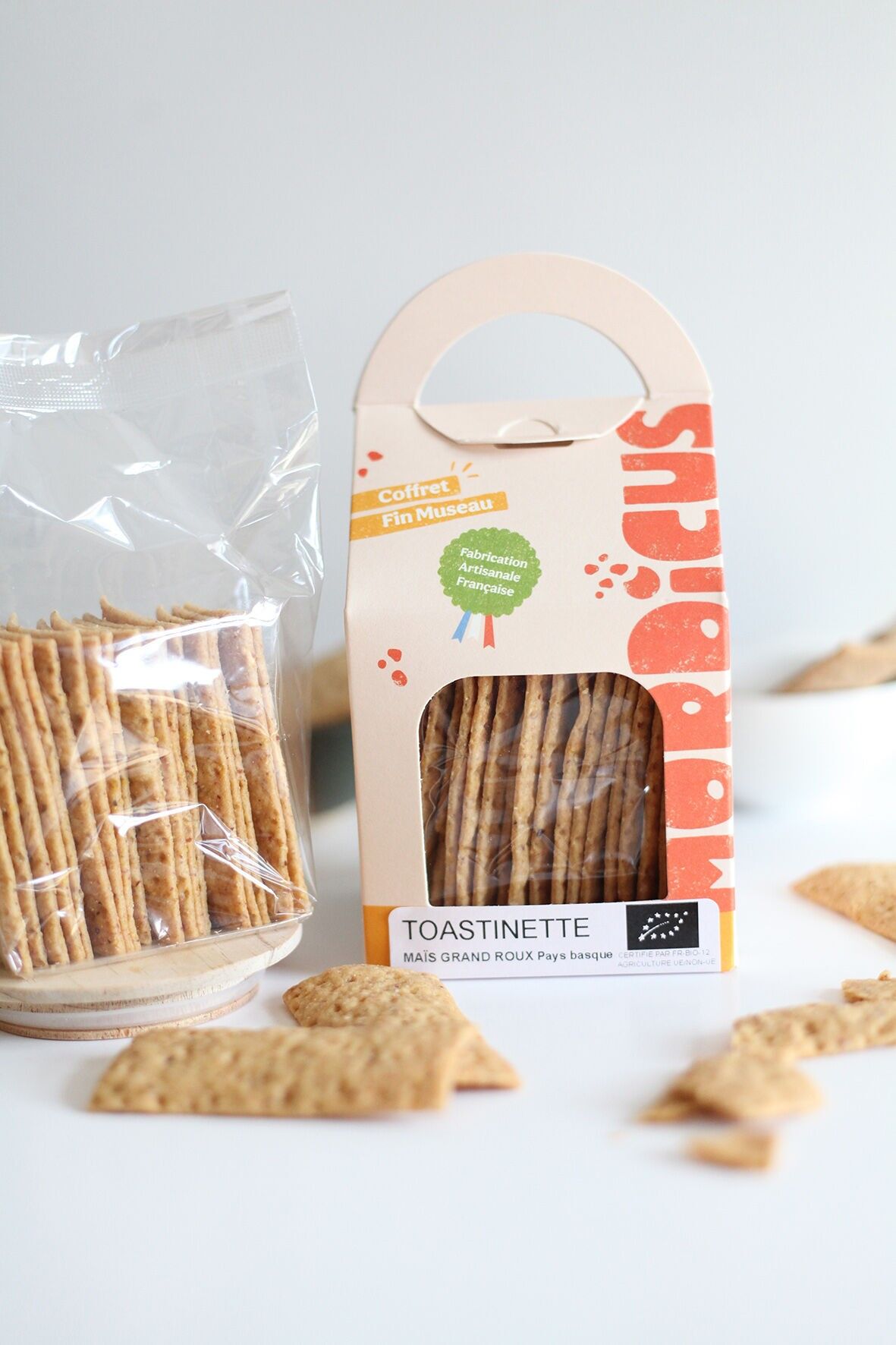 ORGANIC TOASTINETTE - GREAT RED CORN FROM THE BASQUE COUNTRY