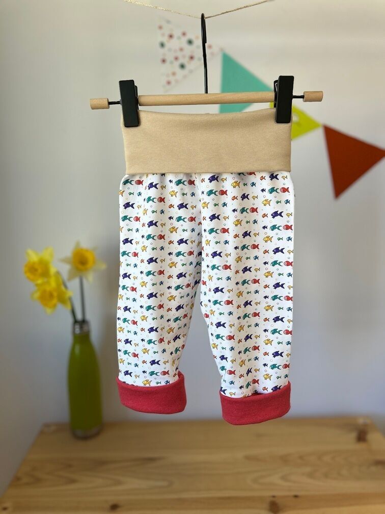 "White Bloubloup" adjustable trousers