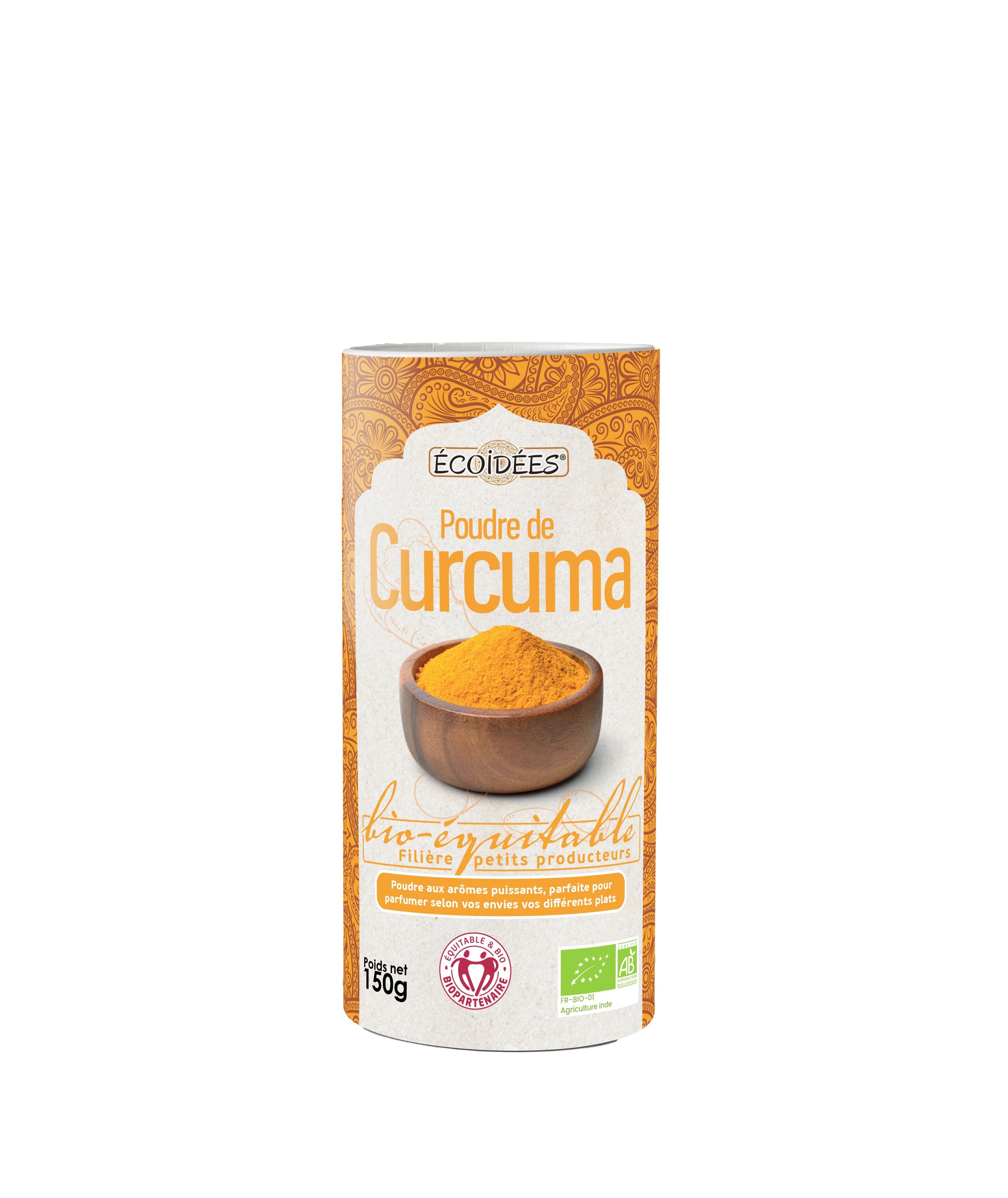 Curcuma en poudre BIO&EQUITABLE saupoudreur 150g