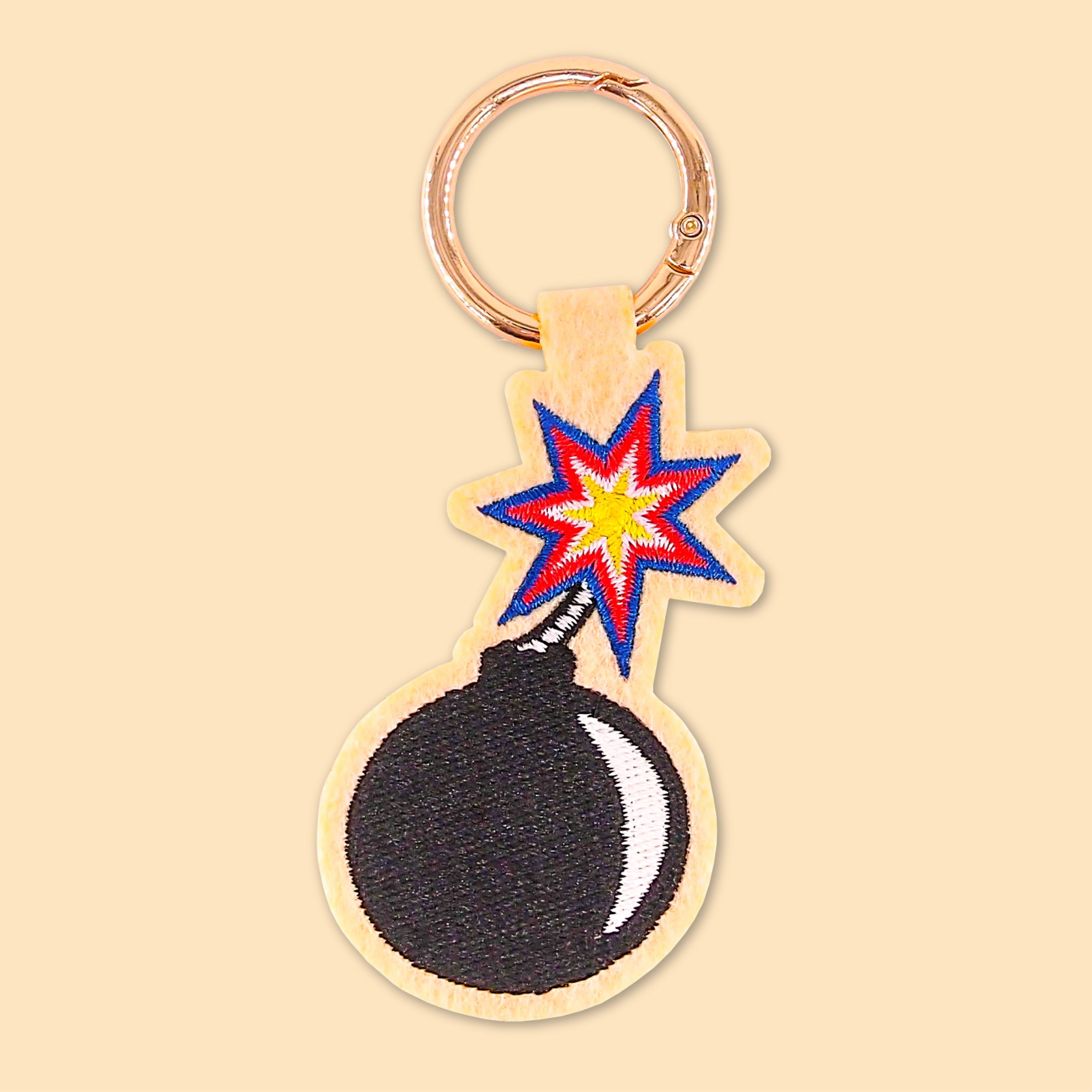 Bombshell Keychain - Bag Charm - Eco-friendly