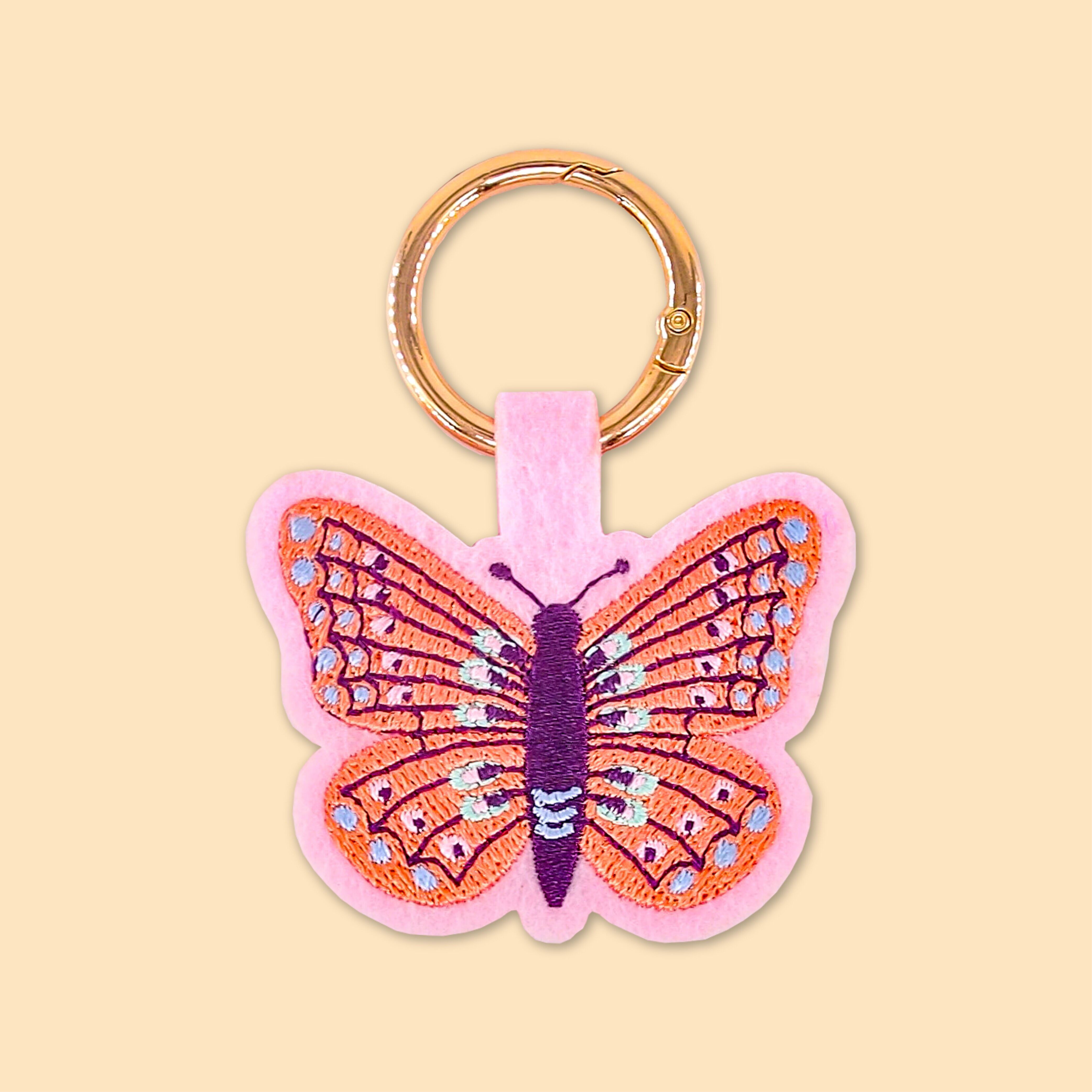 Butterfly Keychain - Bag Charm - Eco-friendly
