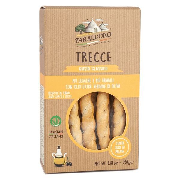 Biscuits - Trecce gusto classico - 250 grs - Di Bari