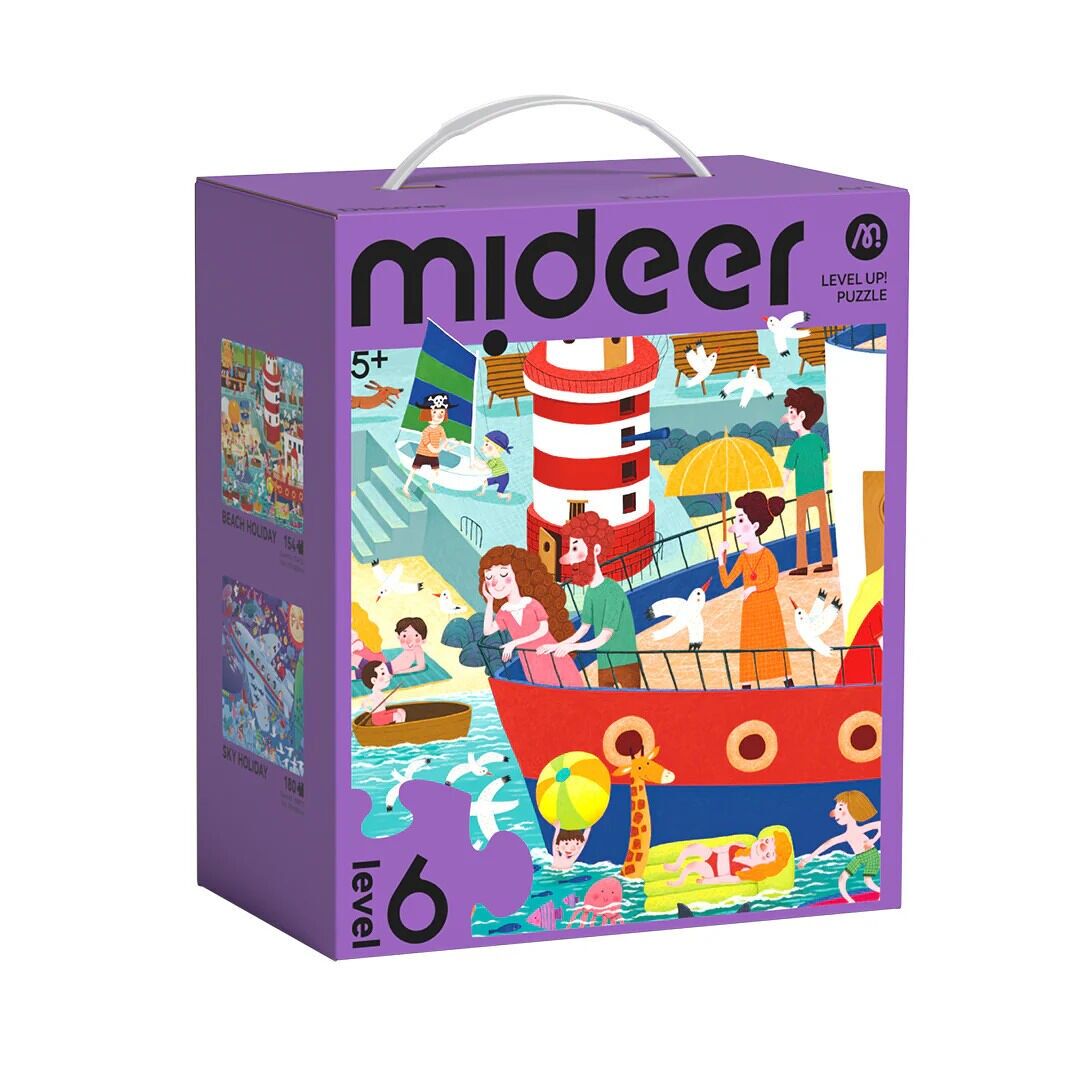 Coffret Puzzles Evolutifs - Niveau 6 - Vacances