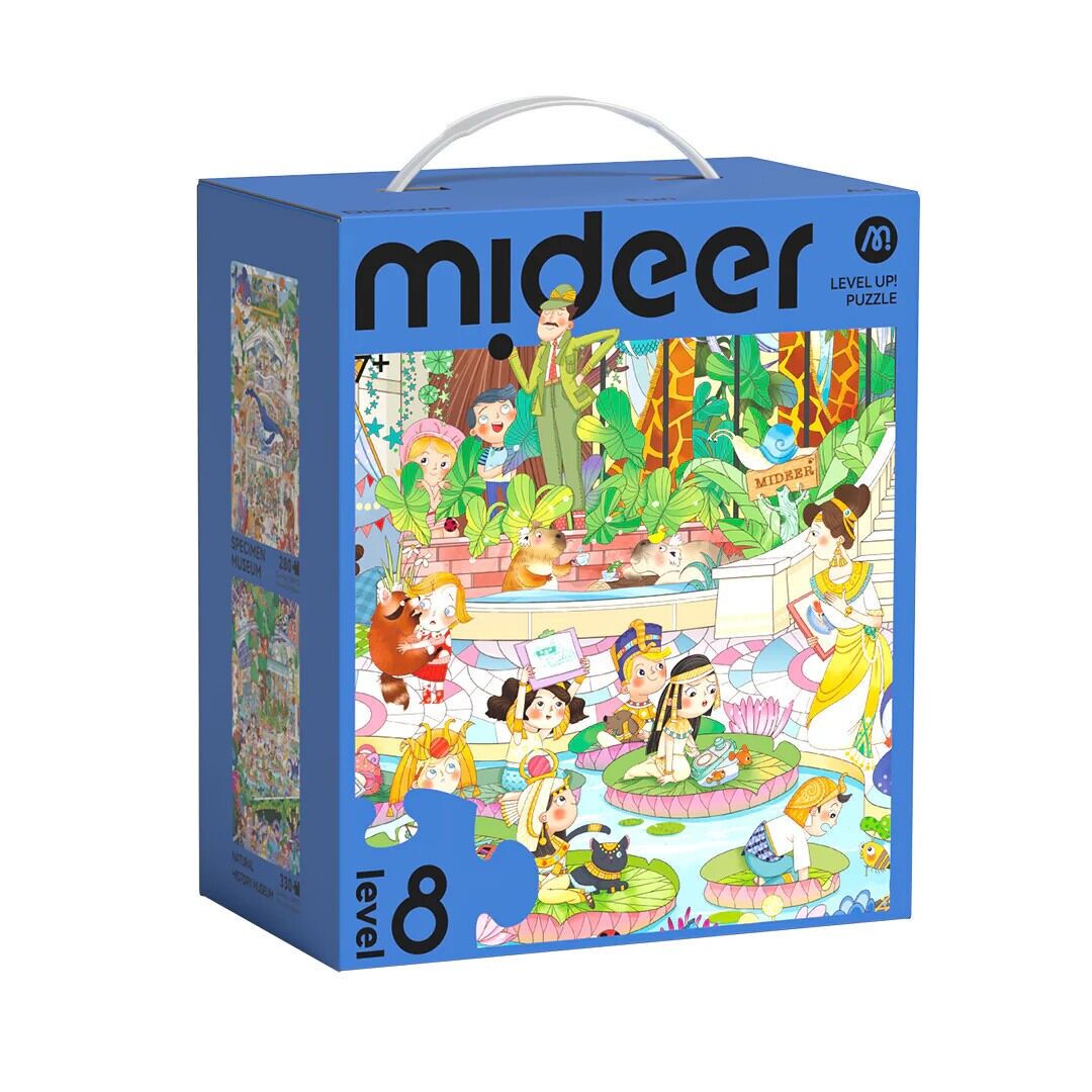 Coffret Puzzles Evolutifs - Niveau 8 - Musée Histoire Naturelle