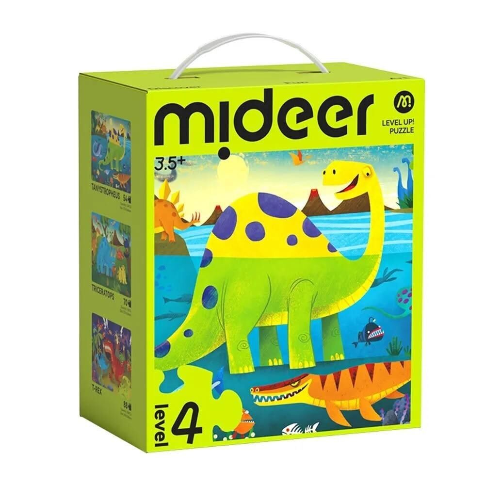 Coffret Puzzles Evolutifs - Niveau 4 - les Dinosaures