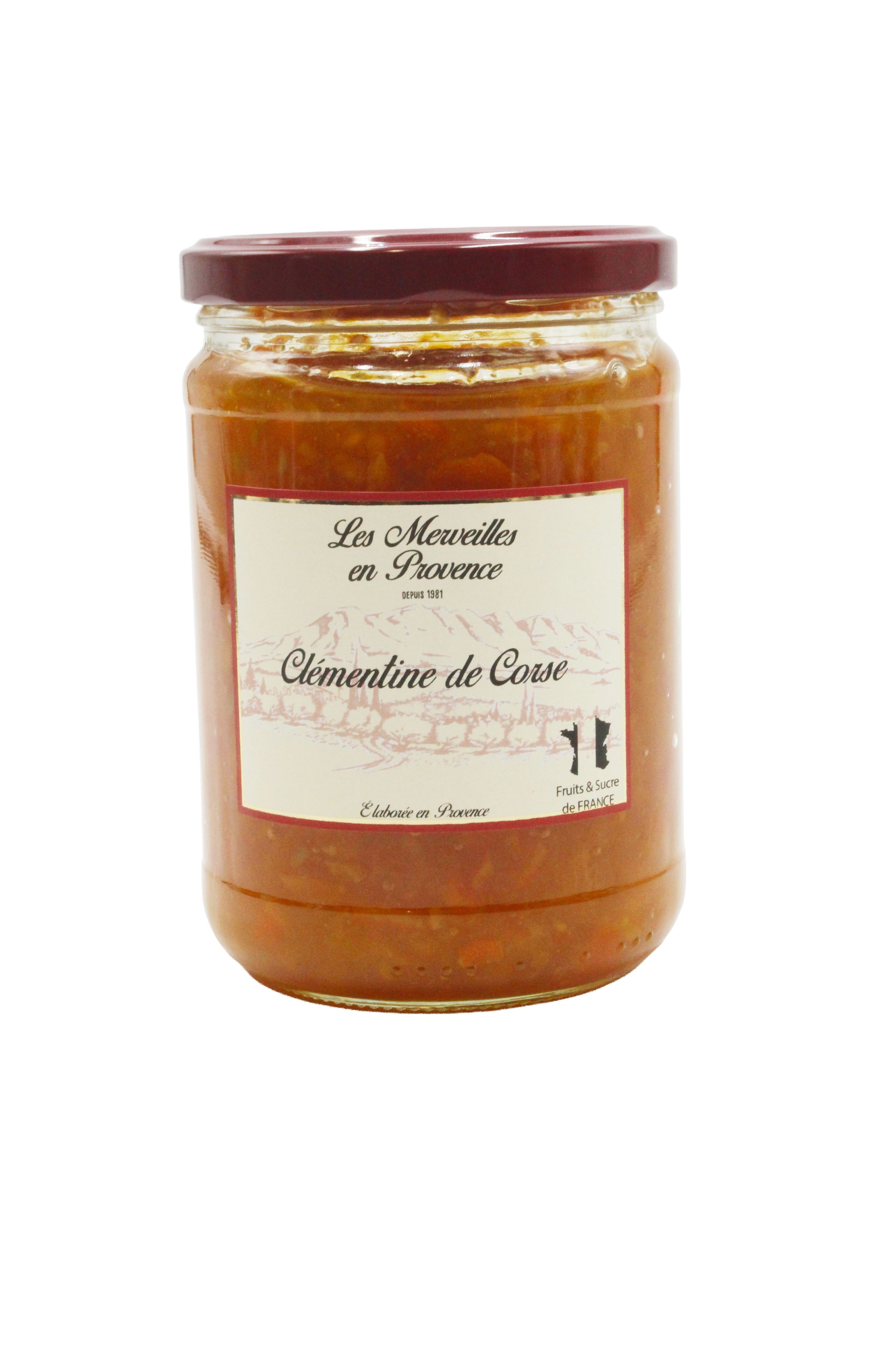 Confiture Extra Clémentine de Corse - Pot Familial 650g