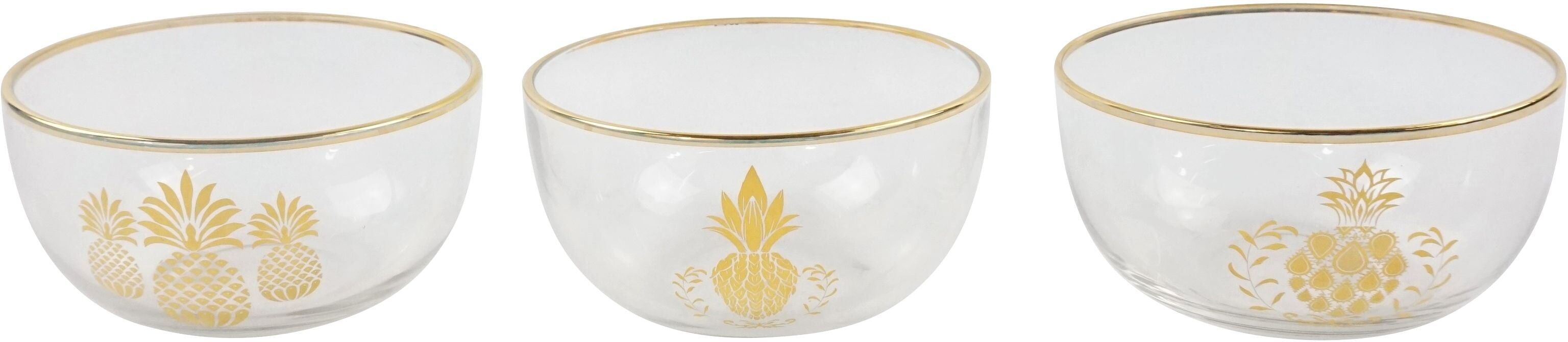 Pineapple Bowls 3-Piece Set (HOFF1660)