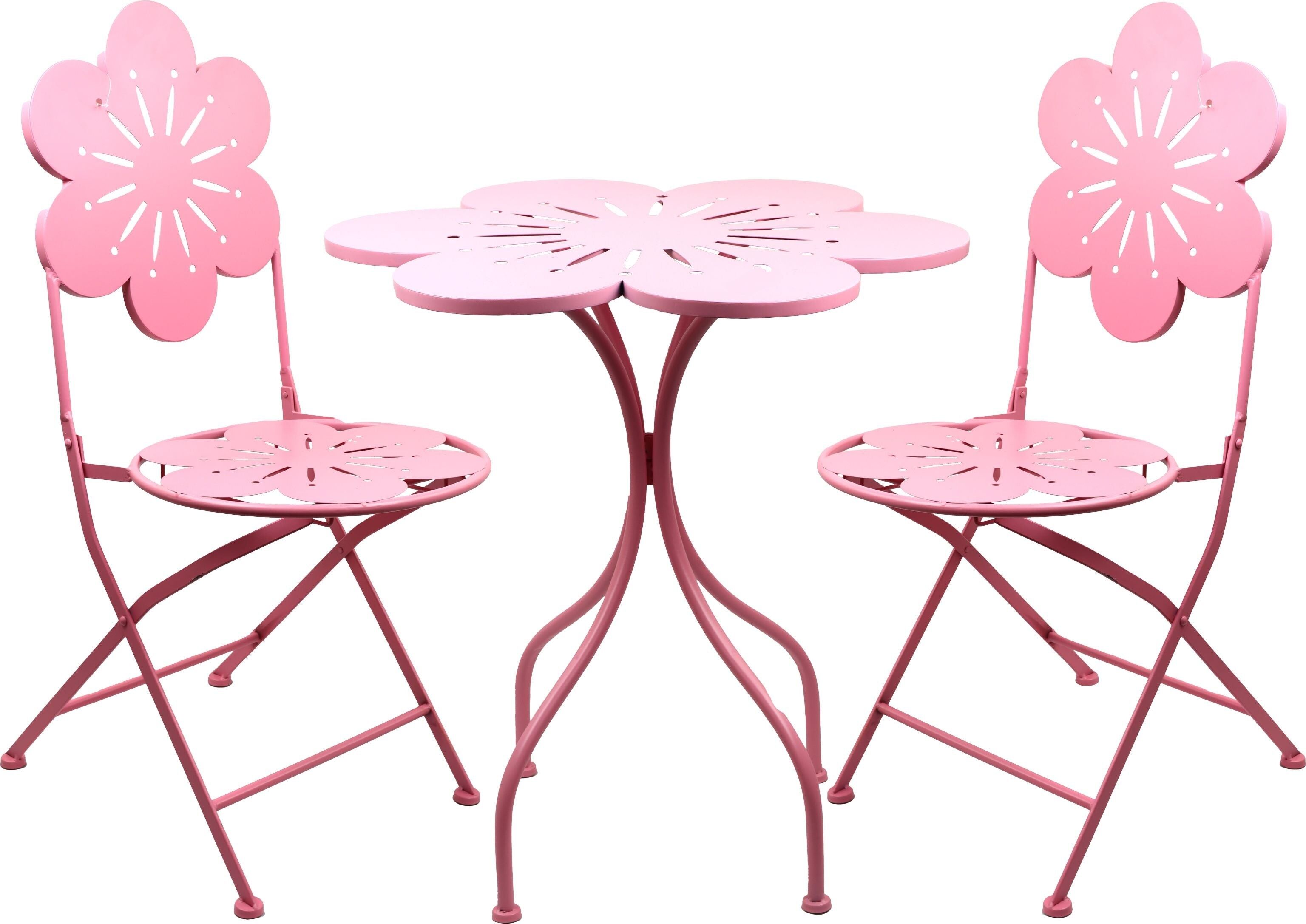 BLOSSOM 3-PIECE TABLE AND CHAIR SET (HOFF1437)