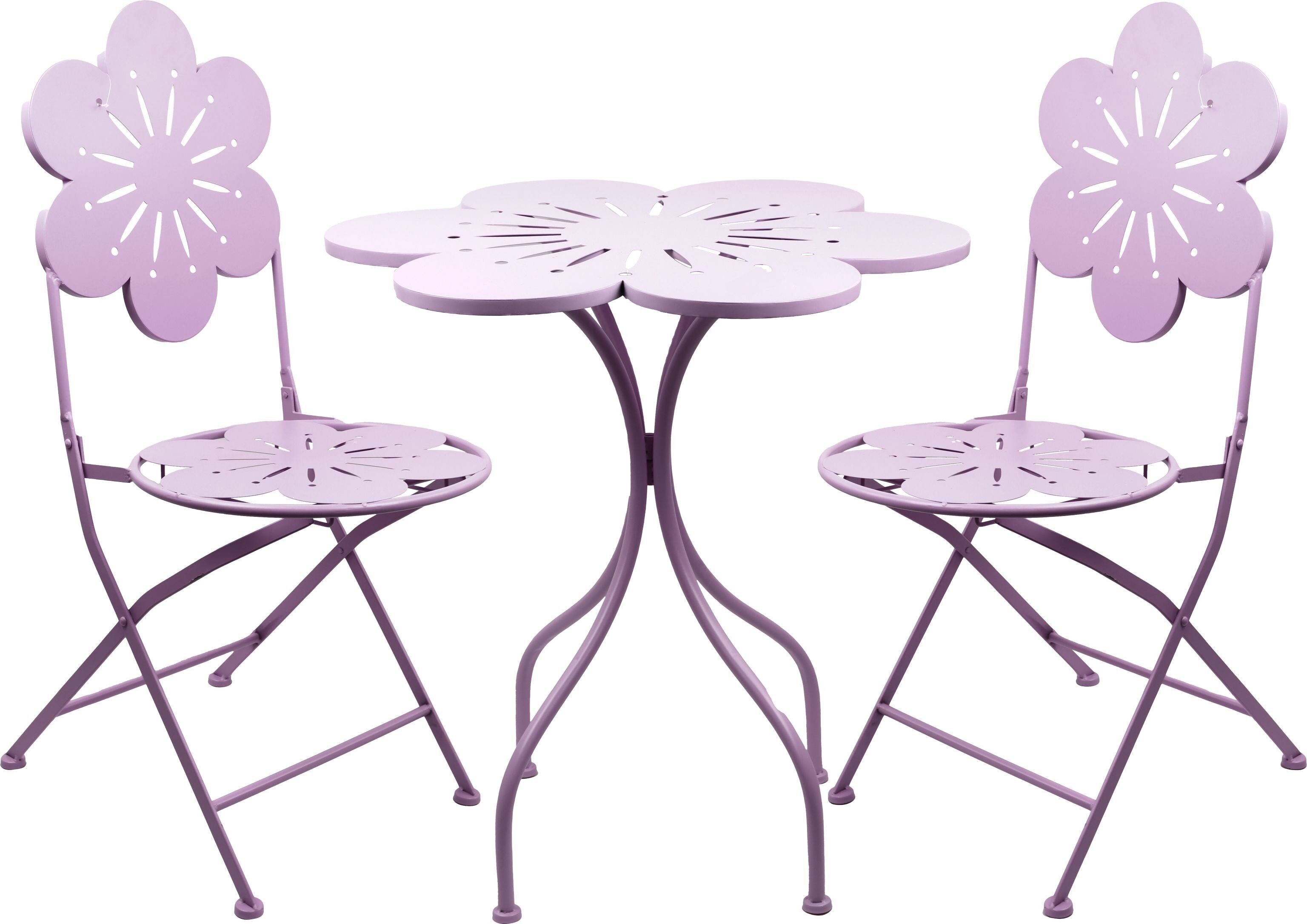 BLOSSOM 3-PIECE TABLE AND CHAIR SET (HOFF1435)