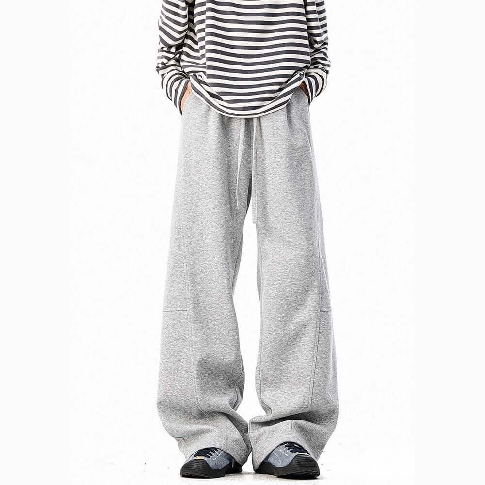 Heavyweight Wide-Leg Pants - Loose Fit