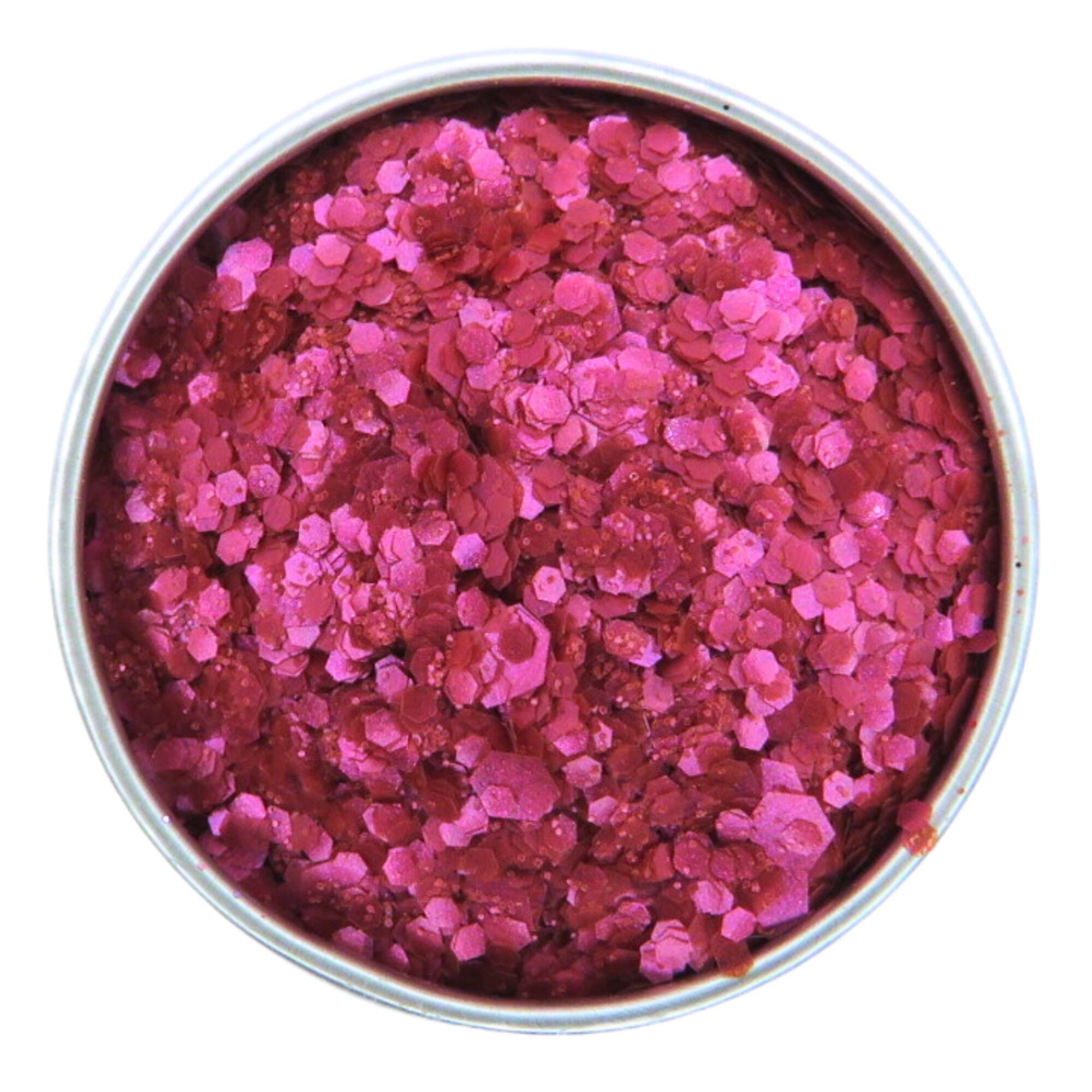 Raspberry Sorbet Pearlescent Glitter Blend | Face and Body Eco Glitter | Bioglitter