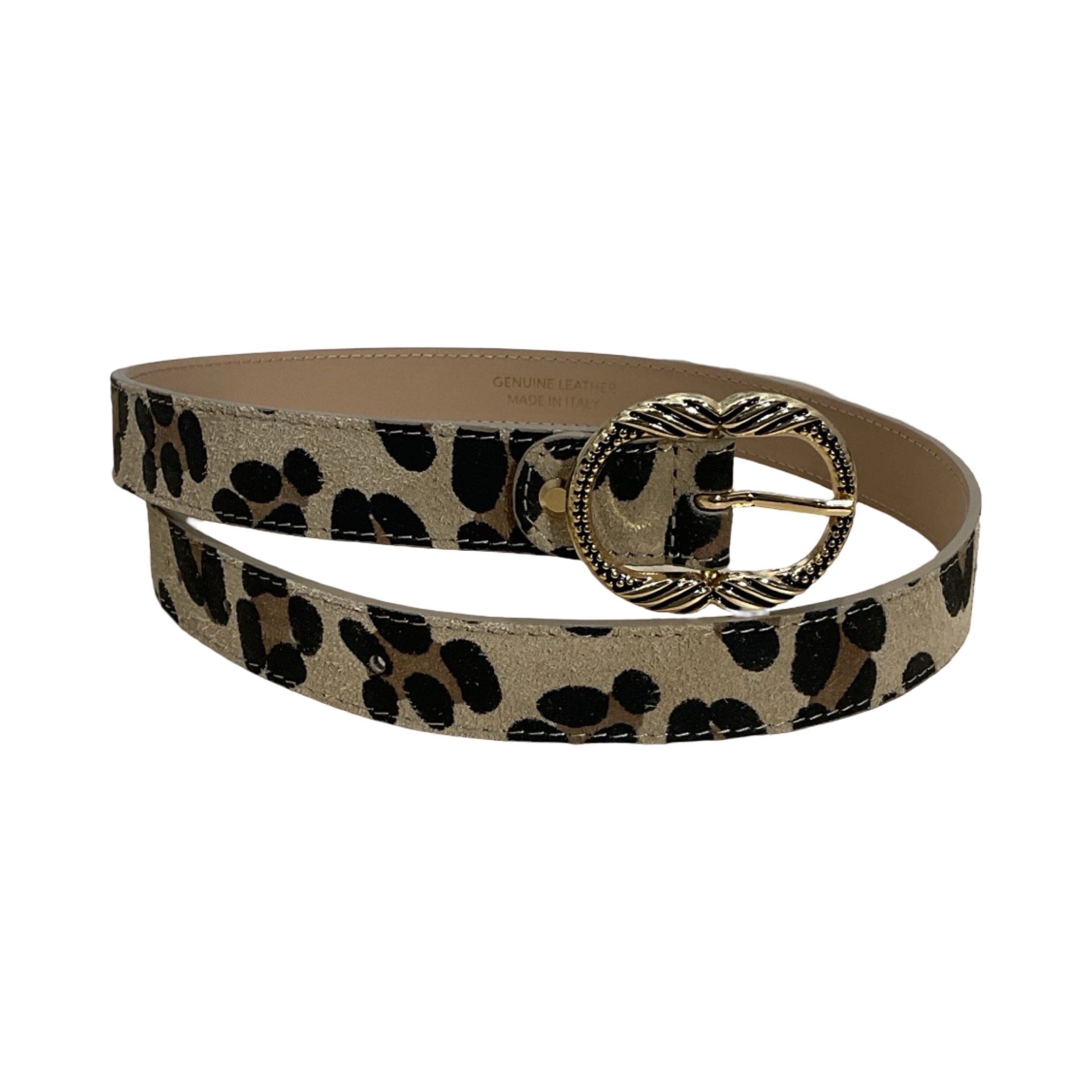ITALIAN LEATHER BELT 019