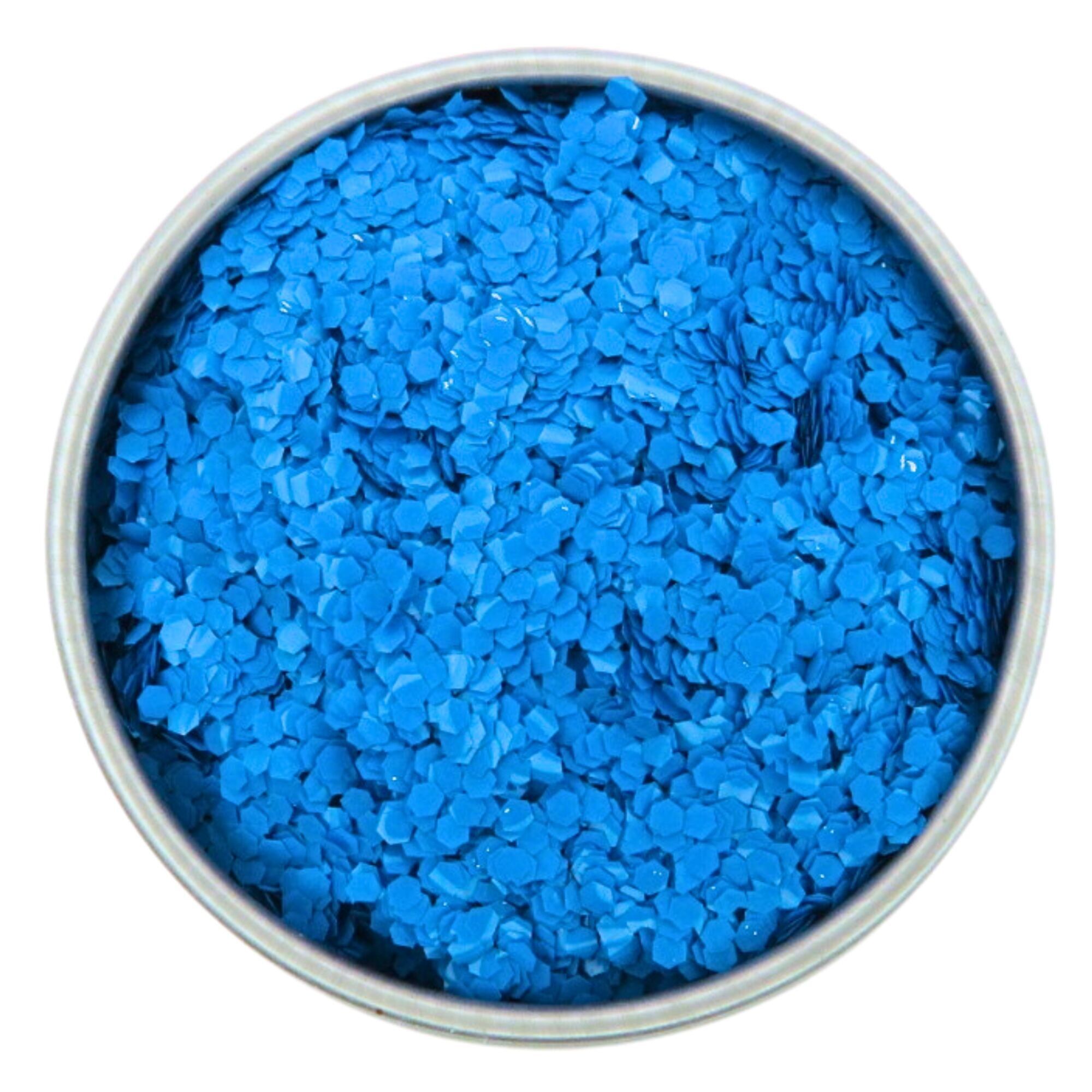 Bubblegum Blue Opaque Chunky Festival Glitter | Face and Body Eco Glitter | Bioglitter