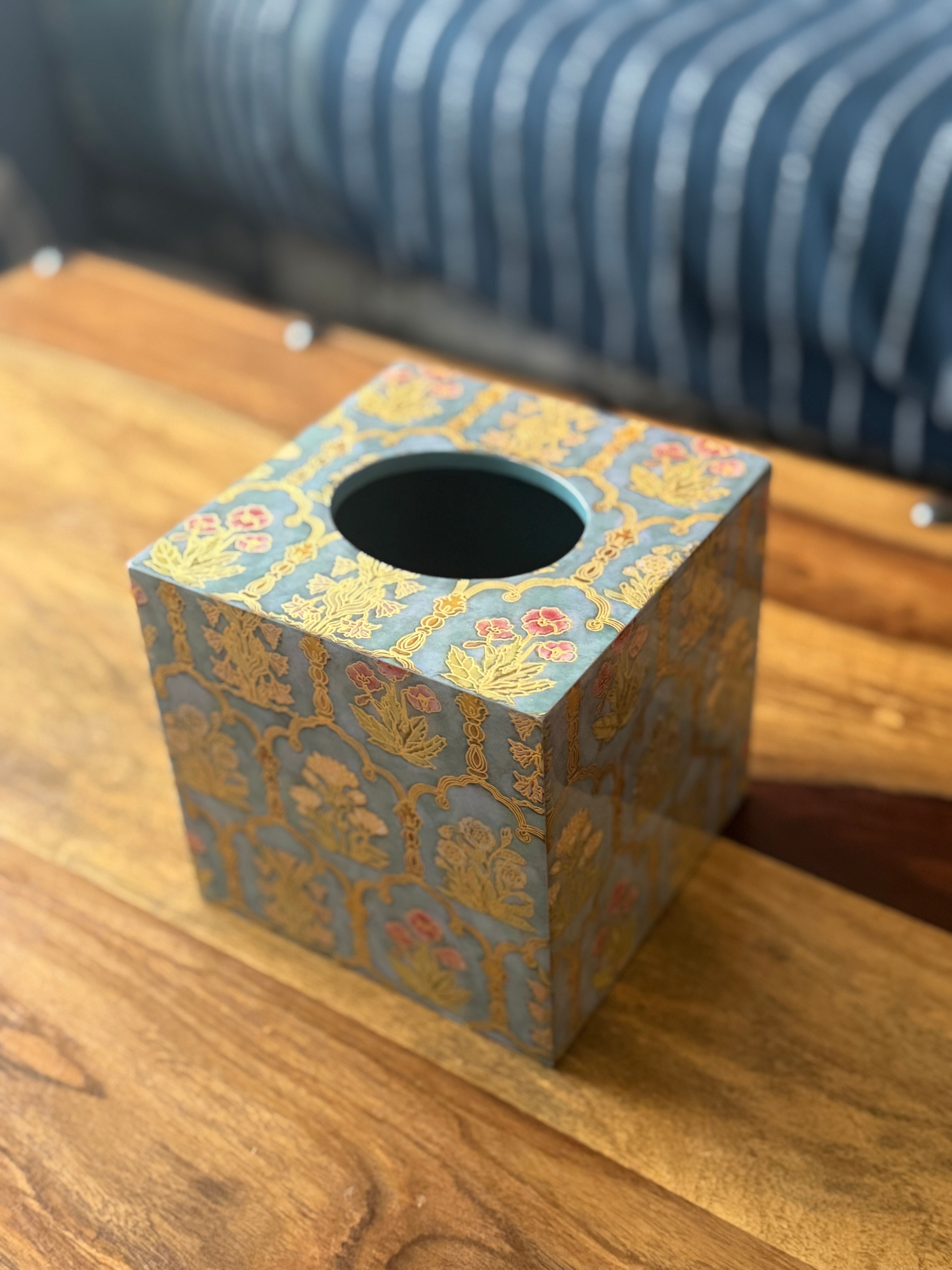 Tissue Box Cover Cube- Mahraab (Arch)