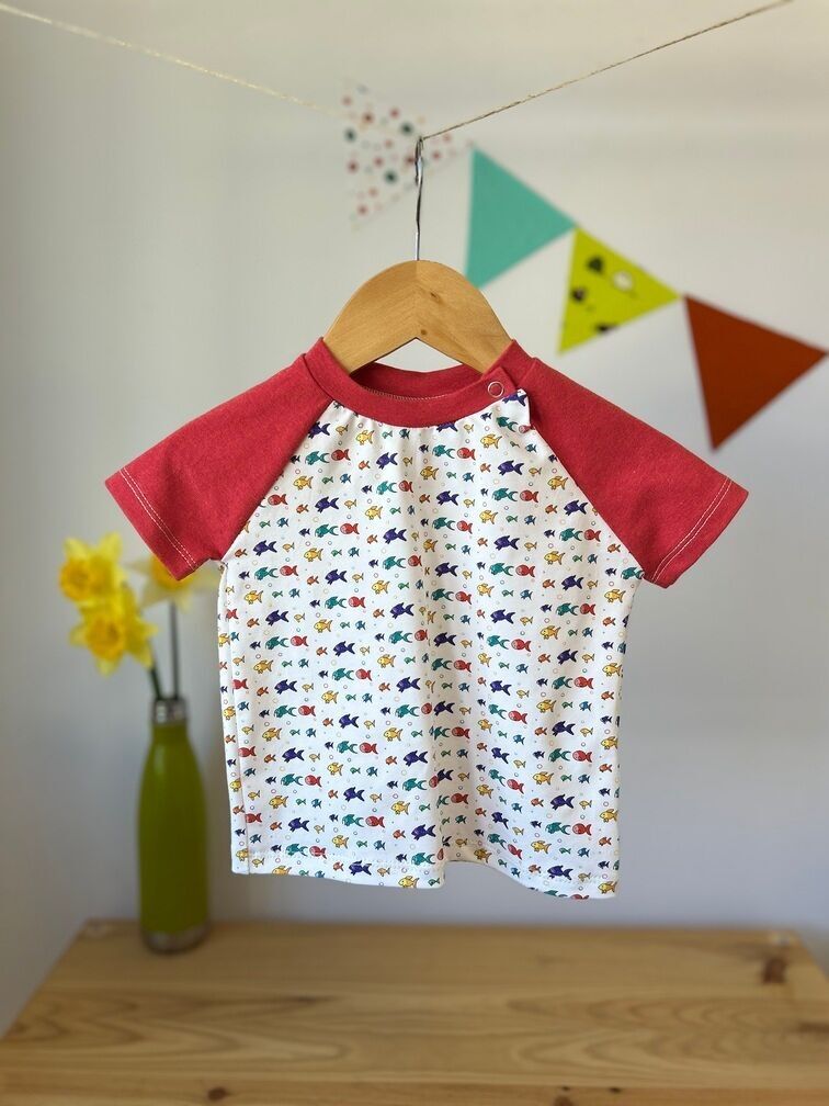 "White Bloubloup" short-sleeved T-shirt