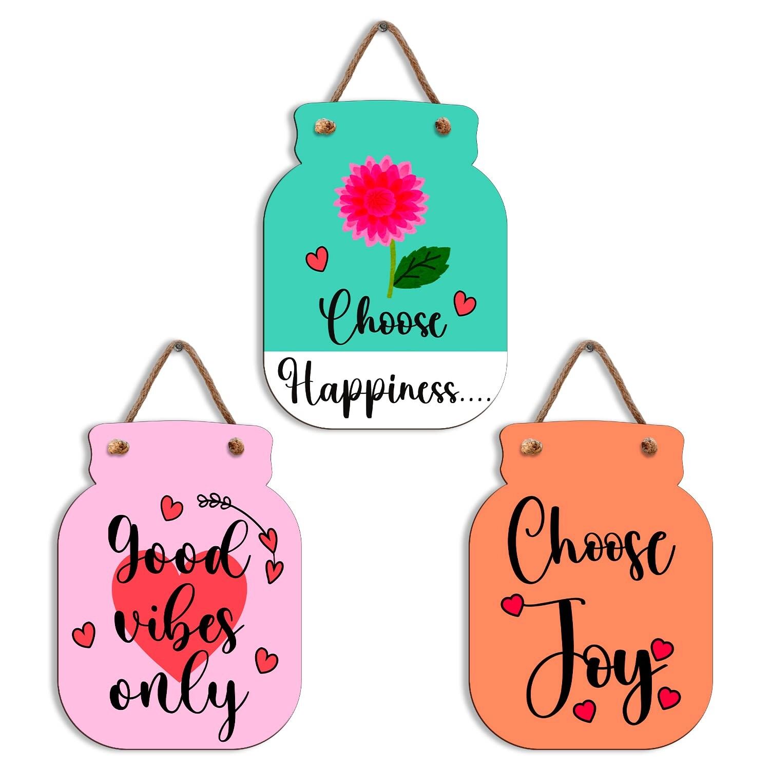 Wooden Wall Hangings – Premium Home Decor Art – Assorted Designs