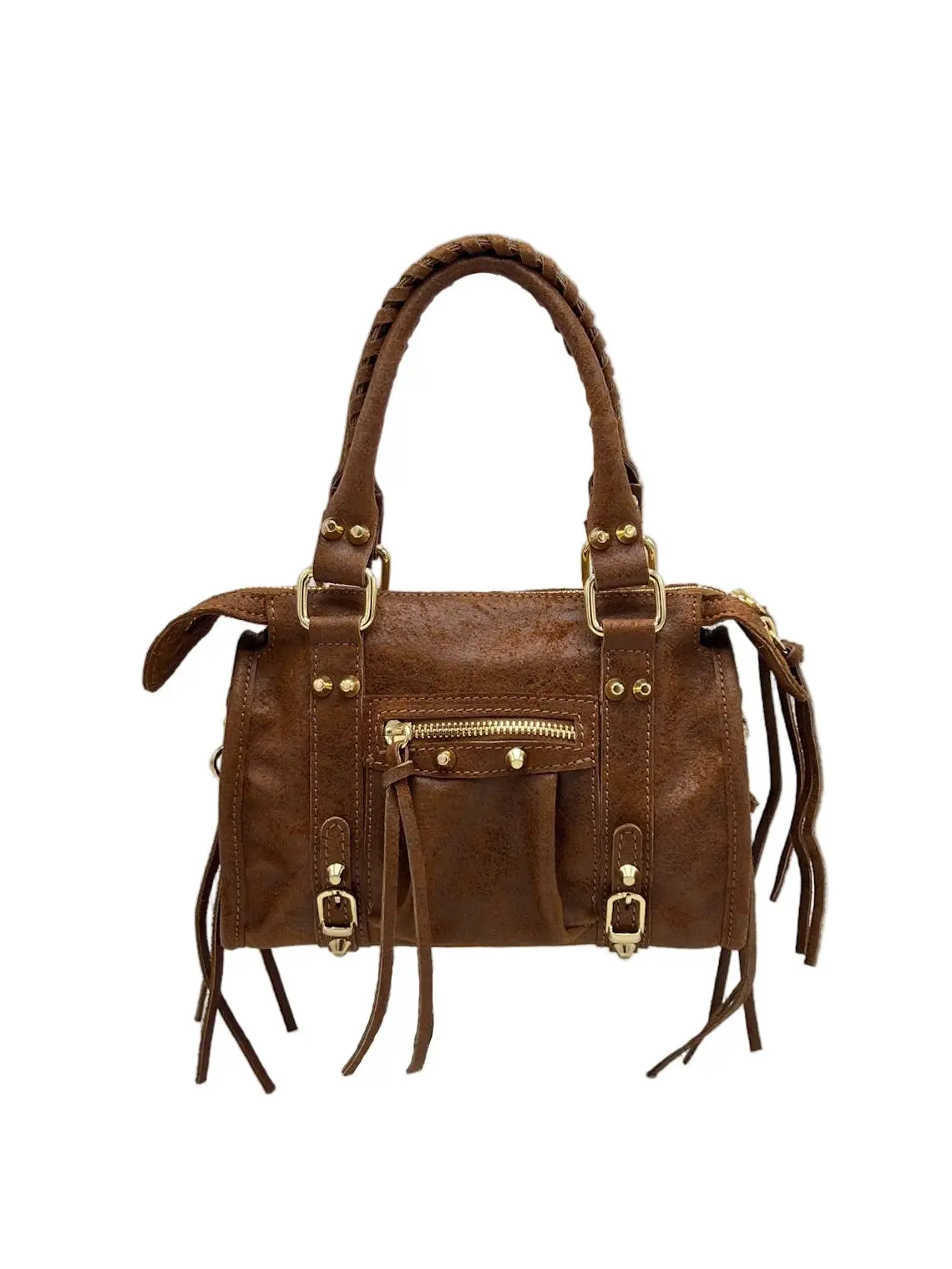 Buy wholesale Women's Genuine Leather Shoulder Bag, Made in Italy