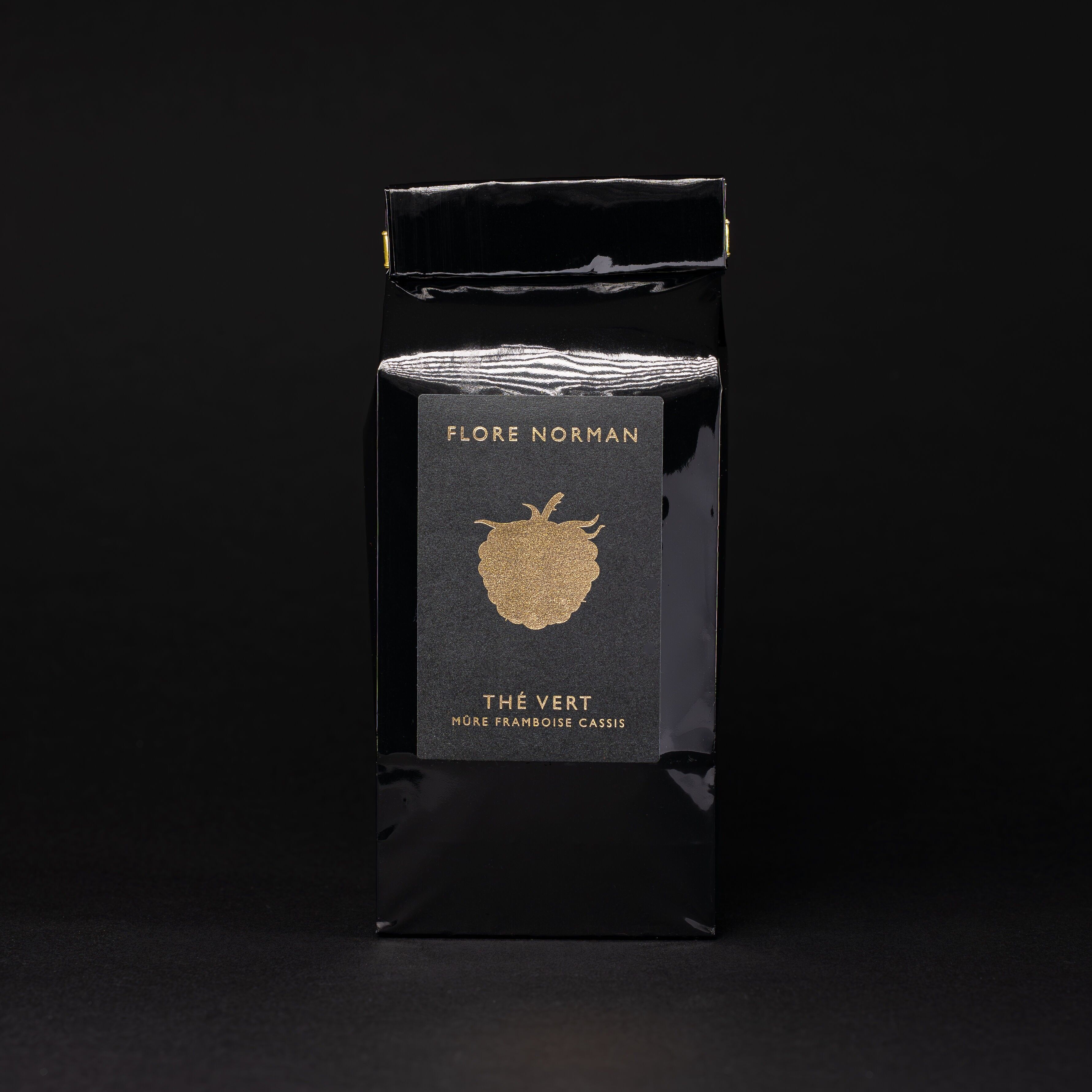 RASPBERRY - Green Tea with Blackberry, Raspberry, and Blackcurrant - 100g Bag