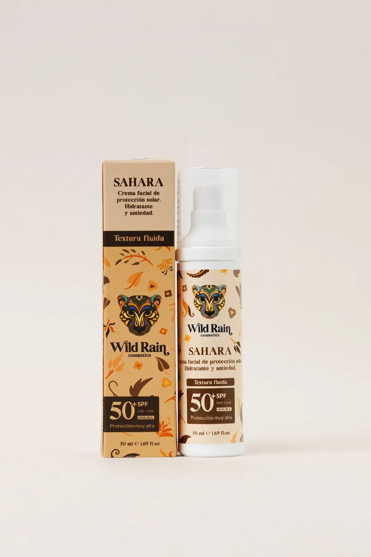 Achat Wild Rain – Crème solaire visage SPF 50+ SAHARA – Hydratante et ...