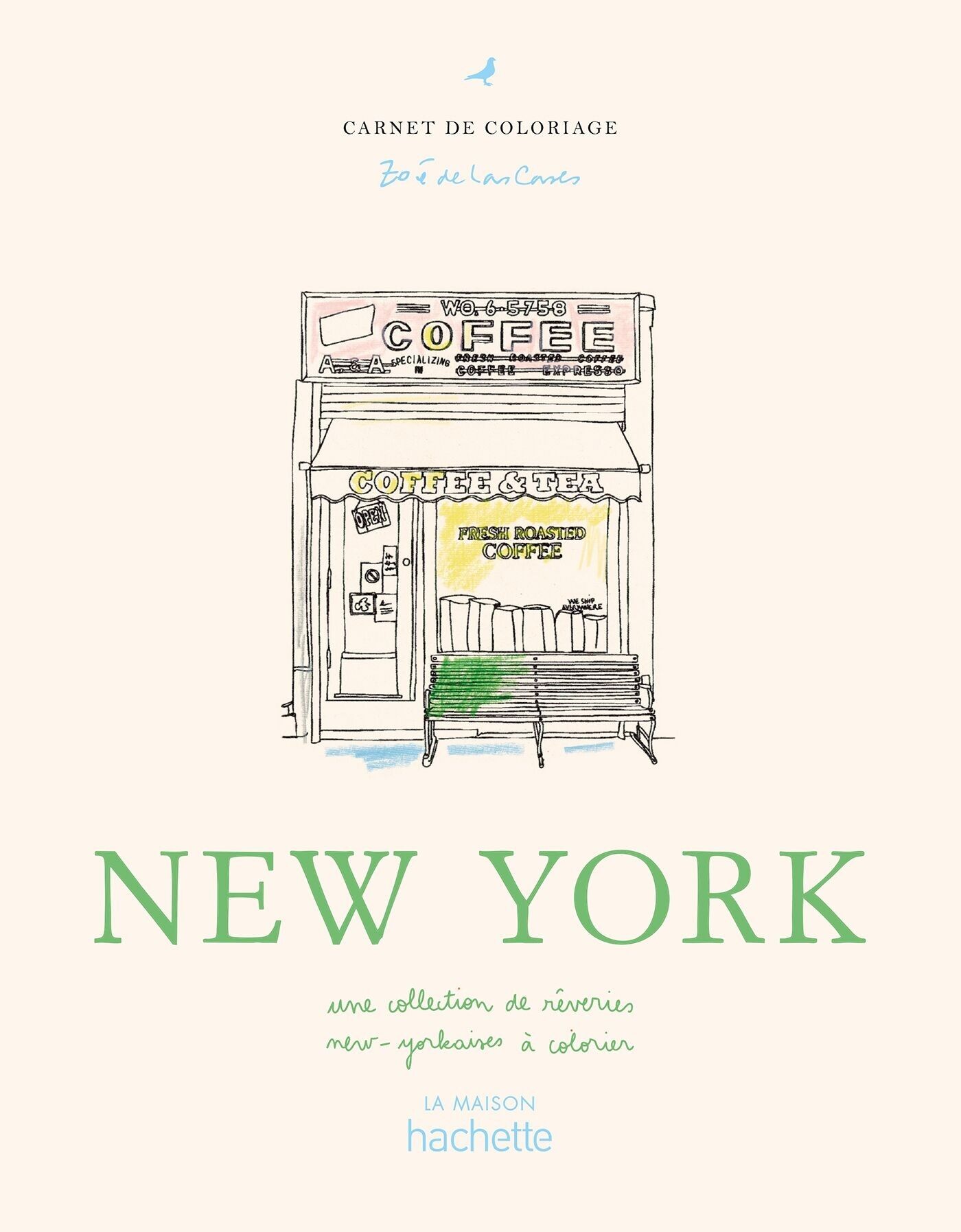 Malbuch – New York – Zoé de Las Cases