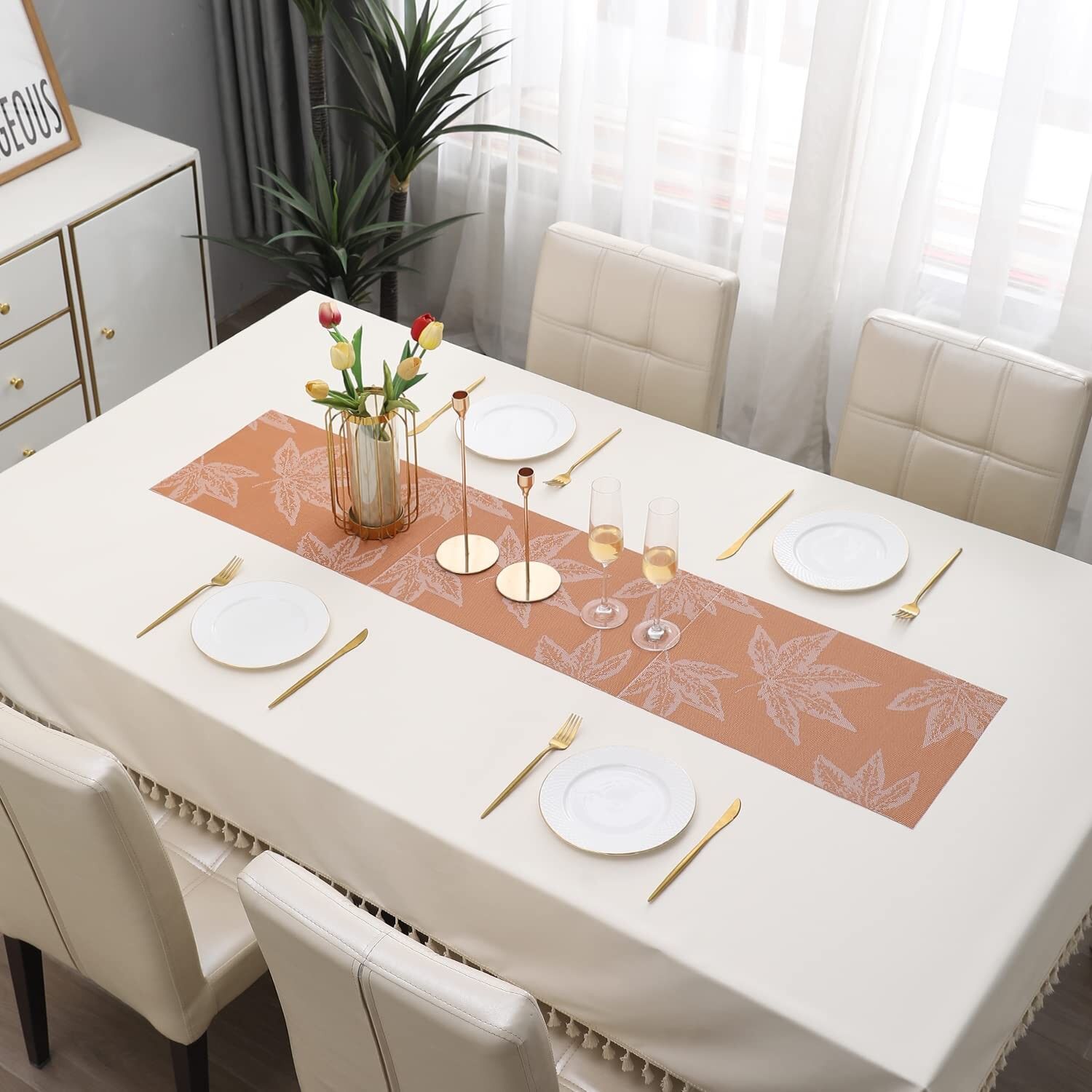 Tischläufer – Polyestergemisch, pflegeleicht – 30 x 135 cm