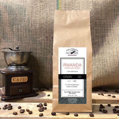 CAFÉ EN GRANO RWANDA SUPREM ISHEMA MUJER - 250g