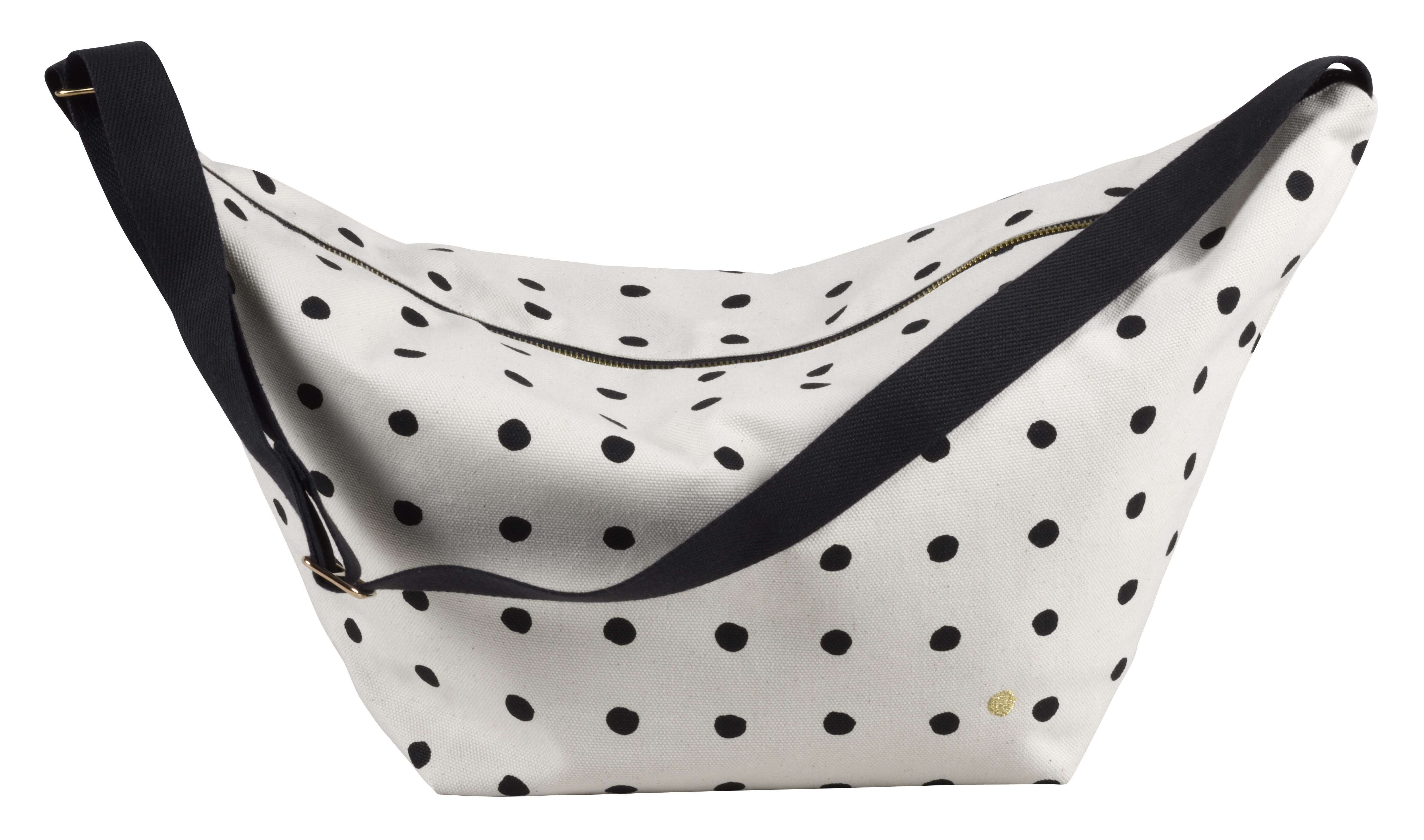 Sac demi-lune Mio Ecru 53 x 28 x 12
