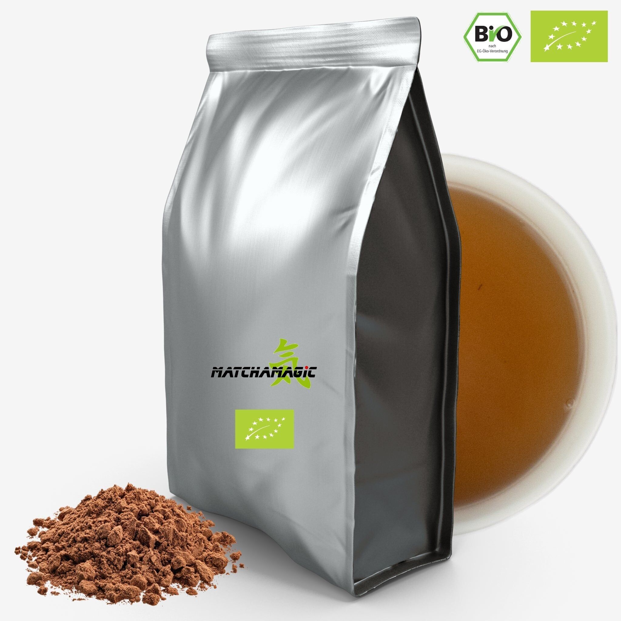 Organic Hojicha Powder - Bulk (1kg)
