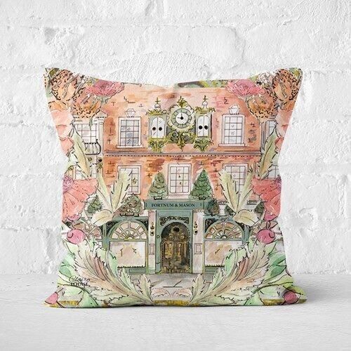 Fortnums In Full Bloom Cushion
