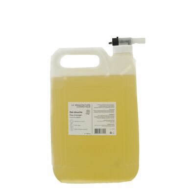 Bulk Orange Blossom shower gel 5 liters Certified Cosmos Natural by Ecocert 🇫🇷